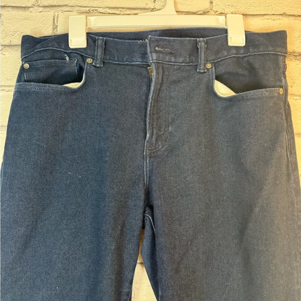 Banana Republic Men’s The Traveler Dark Blue Wash Jeans Size 36 X 30 EUC